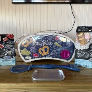 Oven Toy Set - Blue and Purple